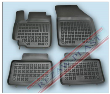 Rubber floor mat set Suzuki Alto (2008-)