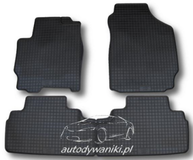 Rubber floor mats set Ford Maverick (2001-)