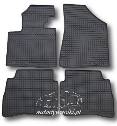 Rubber floor mat set  Kia Sorento (2010-)