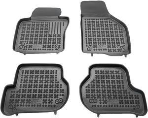 Rubber floor mat  set  Mazda 2 (2007-) with edges