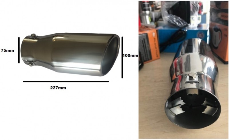 Muffler pipe end