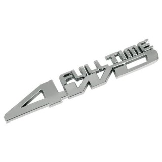 Chromed 3D emblem - Full Time 4WD
