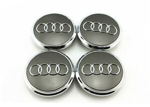 Alloy wheel disc caps 4pcs x 60mm (8vv0601170)
