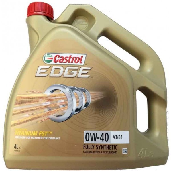 Synthetic oil Castrol EDGE Titanium 0W40, 4L