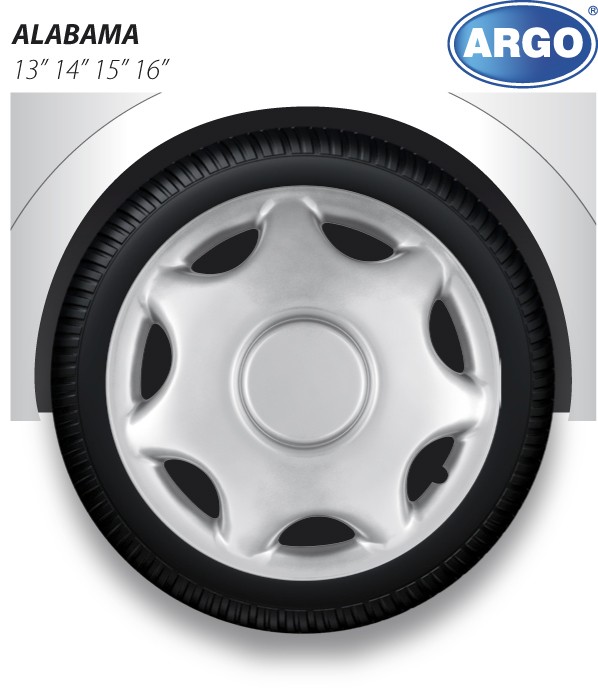 Hubcap set - ALABAMA, 13
