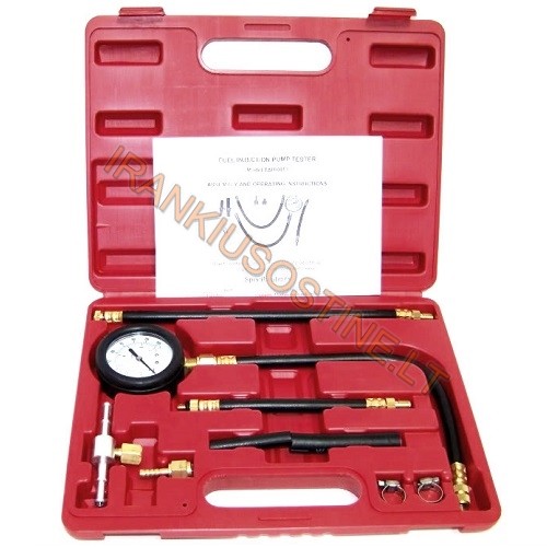 Fuel pressure test kit 10pcs.