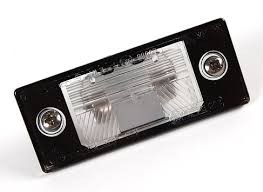 Number plate light VW Bora/Golf IV/Passat B5+/Touran/Tiguan/Touareg