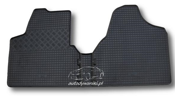 Rubber floor mat set Peugeot Expert (2007-)