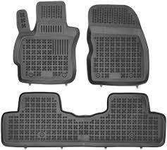 Rubber floor mat  set Mazda 5 (2009-) with edges