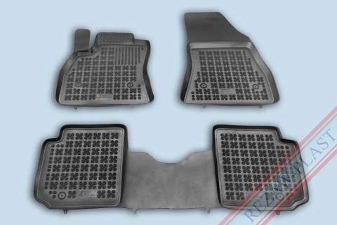 Rubber floor mats set Fiat 500L (2012-)