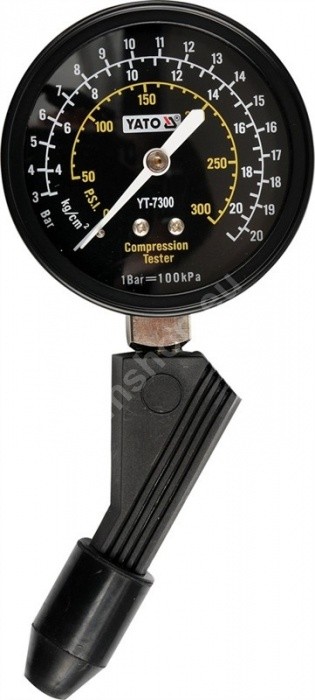 COMPRESSION TESTER FOR PETROL ENGINES (max 21 BAR)