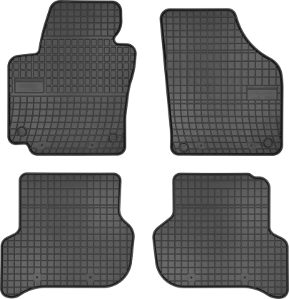 Rubber floor mat set VW Golf Plus (2005-2014)/Skoda Yeti (2009-2016) 
