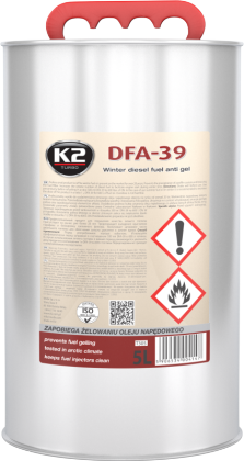 Antigel diesel additve - K2 Turbo DFA-39, 5L.