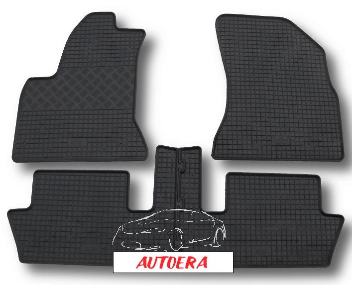 Rubber floor mats set  C4 Picasso (2006-2013) 