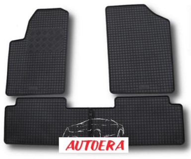 Rubber floor mat set Peugeot Partner (1997-2007)/ Citroen Berlingo (1997-2007)