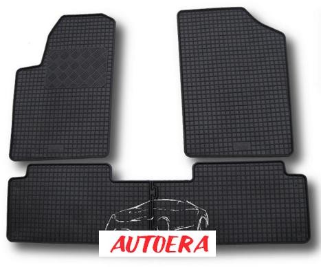 Rubber floor mat set Peugeot Partner (1997-2007)/ Citroen Berlingo (1997-2007)
