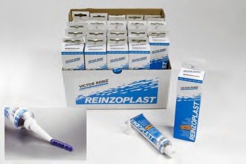 Non-Hardening blue silicone sealant - Victor Reinz ReinzoPlast (-50 +300C), 70ml. 