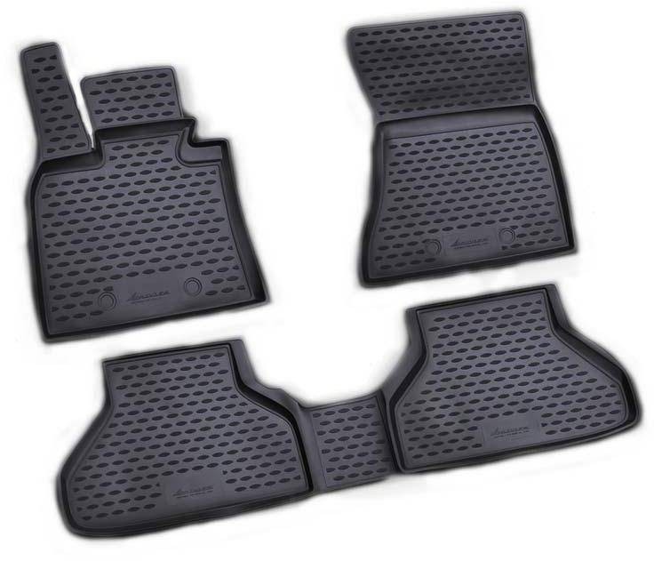 3D Rubber floor mat  set   BMW X6 E71 (2008-2014) with edges 