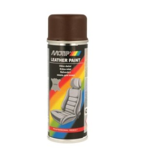 Vinyl and leather spray paint - MOTIP 04238 (chocolota-brown), 200ml.   