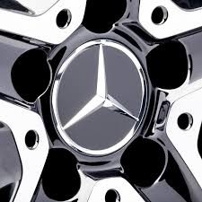 Discs wheel caps set Mercedes-Benz 4x d-75mm 