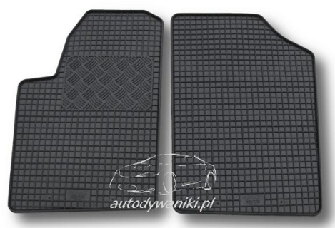 Rubber floor mat set Peugeot Partner (1997-2007)