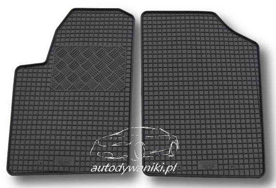 Rubber floor mat set Peugeot Partner (1997-2007)
