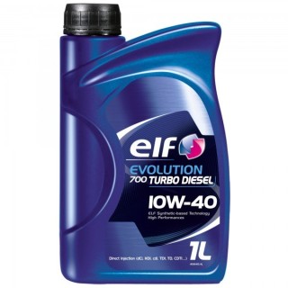 Semi-synthetic ELF EVOLUTION 700 TURBO DIESEL 10W40, 1L 