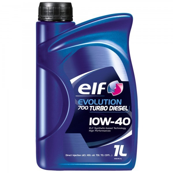 Semi-synthetic ELF EVOLUTION 700 TURBO DIESEL 10W40, 1L 
