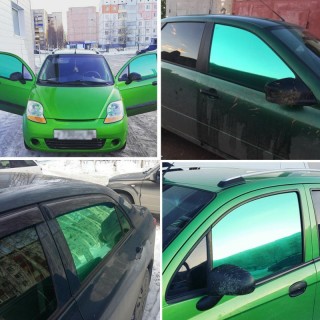 Window film green 3m X 0,5m