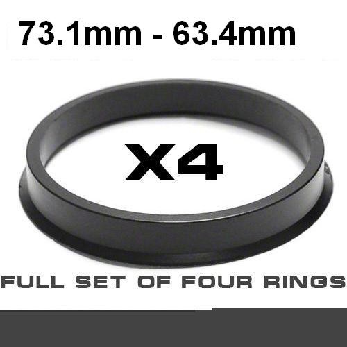 Wheel hub centring ring  73.1->63.4mm