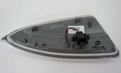 Side mark reflector in mirror for Mercedes C-class W204 (2007-2011), left side