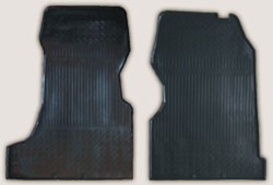 Rubber floor mats set Ford Transit (1992-2000)
