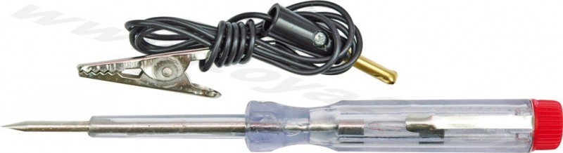 Battery screwdrive type tester, 6-24V