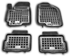 Rubber floor mat set  Kia Soul (2009-2014) with edges