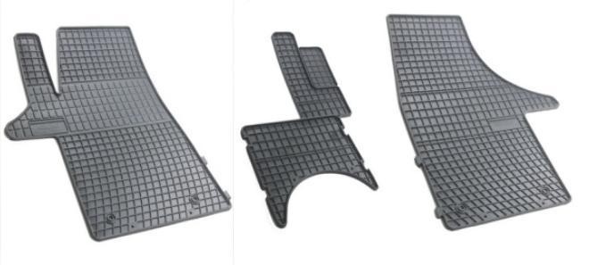 Rubber floor mat Volkswagen T5/Multivan (2003-2012)/ T6 (2015-2023)