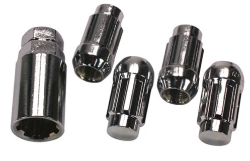 Wheel lock set, conical, M12x1.25x39