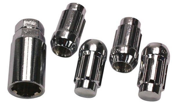 Wheel lock set, conical, M12x1.25x39