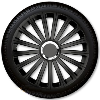 Wheel covers set - RADIAL Pro Black, 14" 