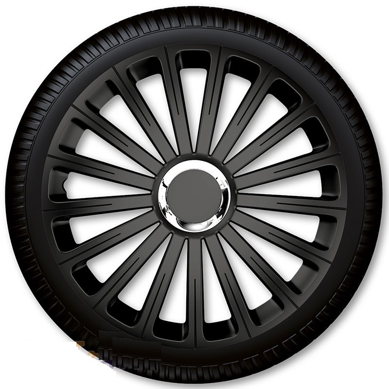 Wheel covers set - RADIAL Pro Black, 14