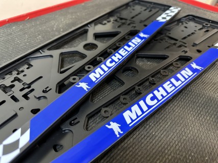 2pcs x Plate number holder - Michelin