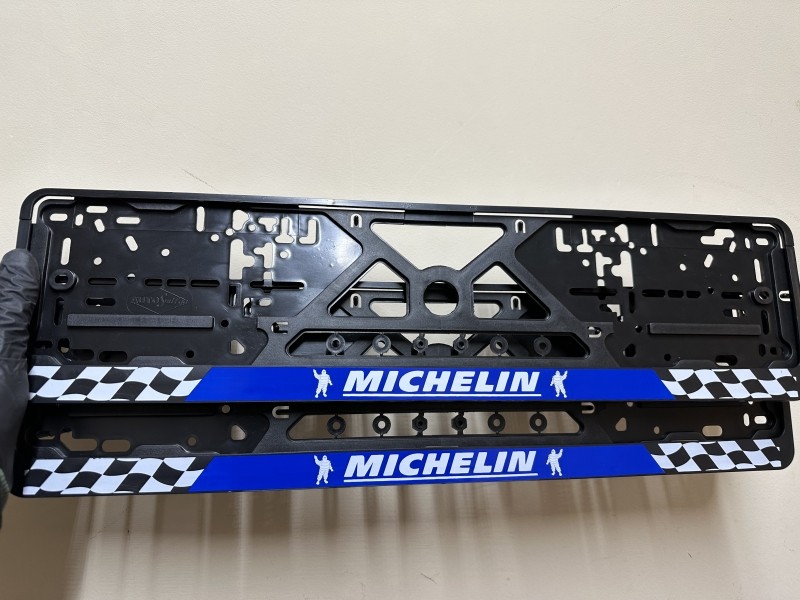 2pcs x Plate number holder - Michelin