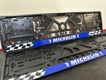 2pcs x Plate number holder - Michelin