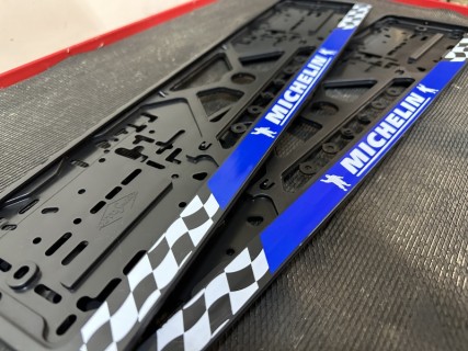 2pcs x Plate number holder - Michelin