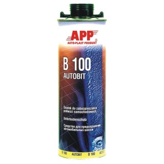 Underbody sealant - APP B100 (black), 1L.