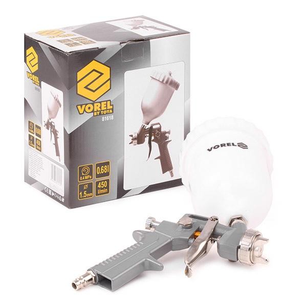 Spray gun with fluid cup 1.5mm 