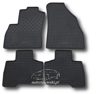 Rubber floor mats set Citroen Nemo/ Fiat Fiorino /Peugeot Bipper (2008-)