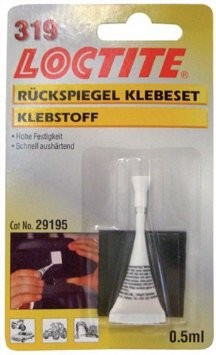 REAR VIEW MIRROR ADHESIVE LOCTITE, 0.5ml. 