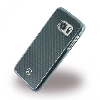 Case for Samsung Galaxy S7/ Black-Carbon / Mercedes-Benz