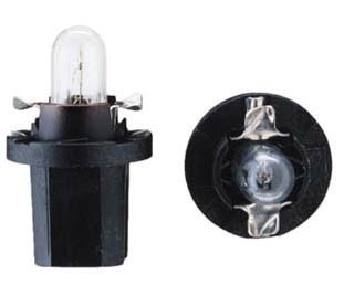 Bulb 12V 1,2W, black