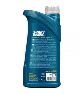 Mineral oil for 2-stroke engines - Mannol 2-TAKT UNIVERSAL, 1L